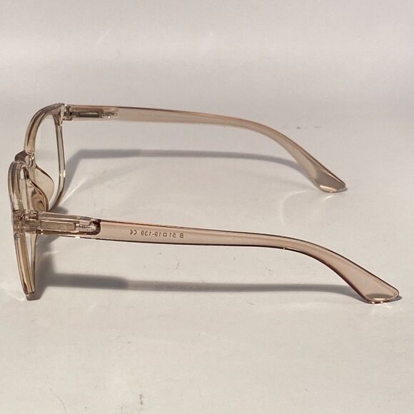 1510 Colette 1.5 Taupe Reading Glasses Soft Butterfly Readers NWT - Picture 4 of 9